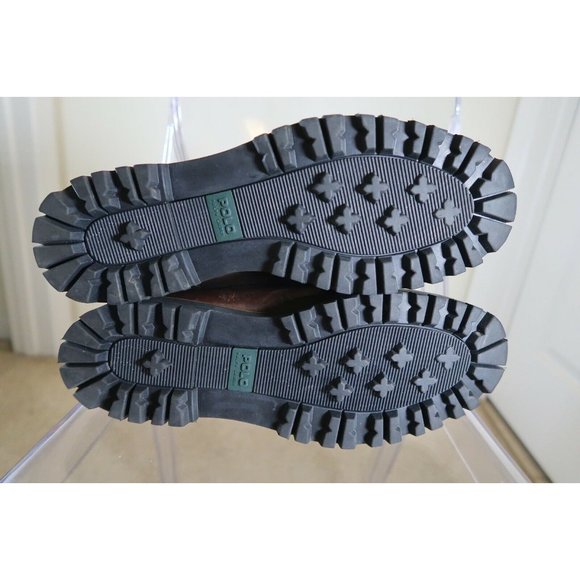 Ralph Lauren Polo Vintage 8.5M Leather Mountaineering Hiking Boots Alpine Trail - Picture 10 of 12